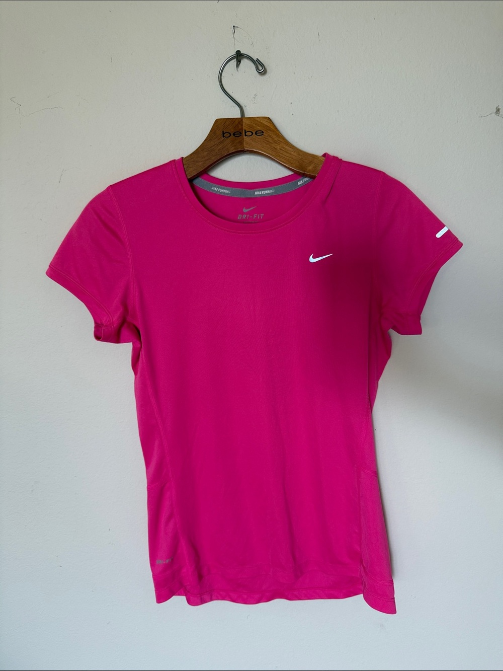 Nike Women’s Hot Pink Short Sleeve Dri-FIT Tee